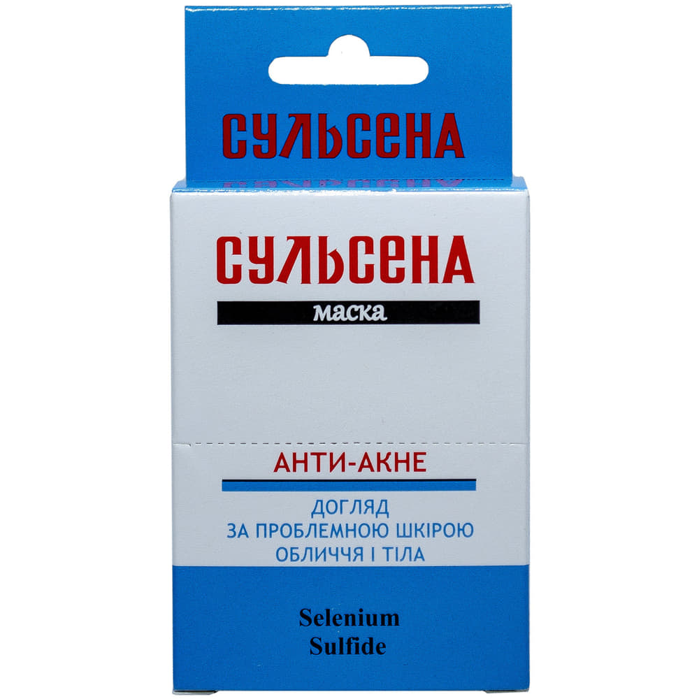 Маска Сульсена анти-акне саше-пакет 10 мл