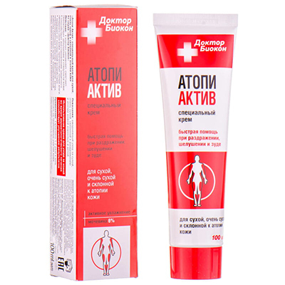 *Крем Доктор Біокон Атопі Актив для сухої та схильної до атопії шкіри 100мл