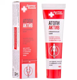 *Крем Доктор Біокон Атопі Актив для сухої та схильної до атопії шкіри 100мл