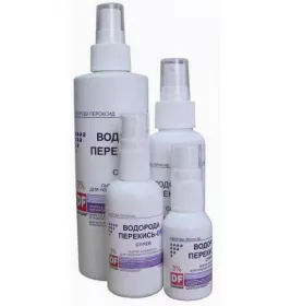 *Перекис водню р-н 3% спрей косм. флак. 30мл Флорі спрей