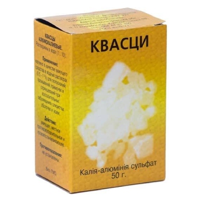 Квасцы калия-алюминия 50 г Квасцы калия-алюминия 50 г