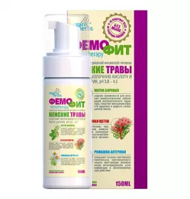 Пінка Фемофіт жіночі трави для інтимної гігієни 150 мл