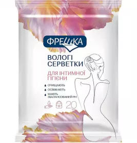 *Салфетки Фрешка влажная д/инт.гиг.N20