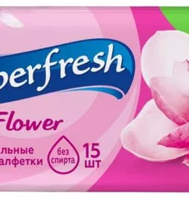 *Салфетка ФрешБери Super Fresh влажная в ассортименте №15