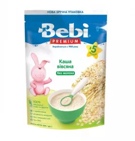 Каша Bebi Премиум безмолочная Овсяная с 5 мес 200г