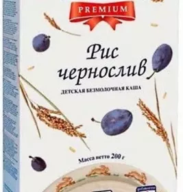 *Каша БЕБИ Премиум рис,чернослив  200г