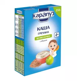 *Каша Карапуз гречневая с яблоком 250 г