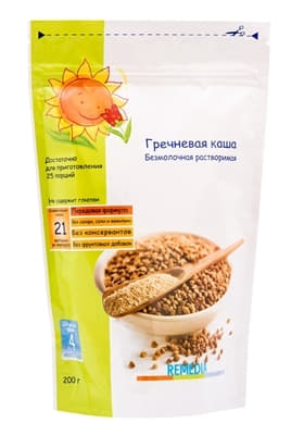 *Каша REMEDIA03 гречневая 200г