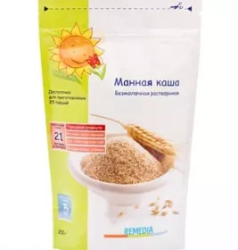 *Каша REMEDIA04 манная 200г