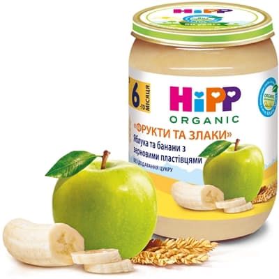 *Каша HiPP 4803 зернов с яблок и бананми 190 г *Каша HiPP 4803 зернов с яблок и бананми 190 г