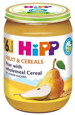*Каша HiPP 4723 безмолочная зерновая с грушей 190г