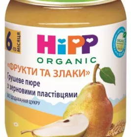 *Каша HiPP 4723 безмолочна зернова з грушею 190г