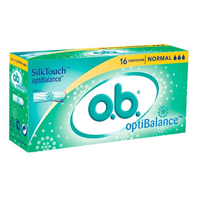 *Тампони O.b. OptiBalance №16