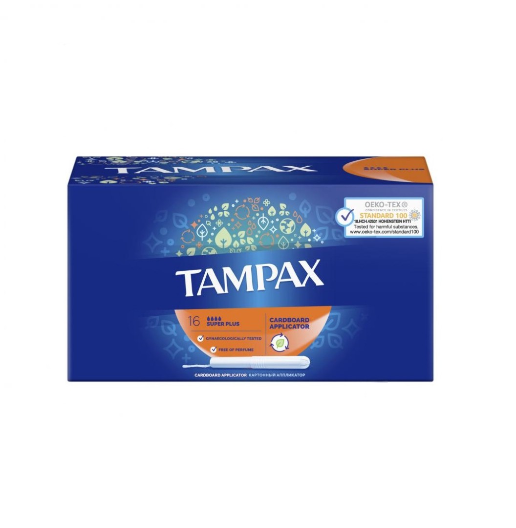 *Тампони Тампакс супер-плюс №16