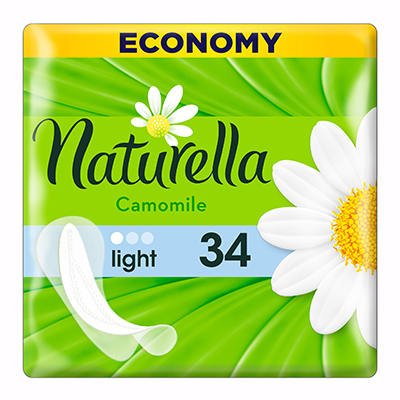 *Прокладки Naturella Щоденні Camomile Light Deo №34