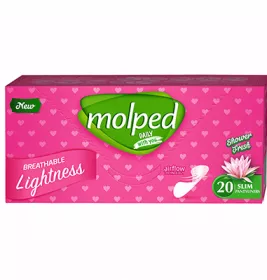 Прокладки Molped Daily Щоденні Shower fresh №20