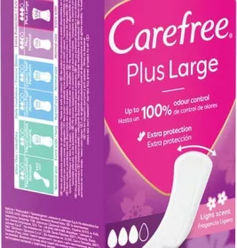 *Прокладки Carefree Ежедневные рlus large №36