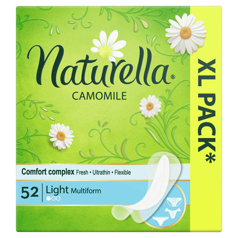 *Прокладки Naturella Ежедневные Camomile Light №52