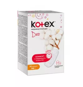 Прокладки Kotex Щоденні Lux Нормал Deo №20