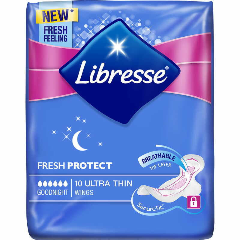 Прокладки Libresse Ultra Goodnight Soft №10