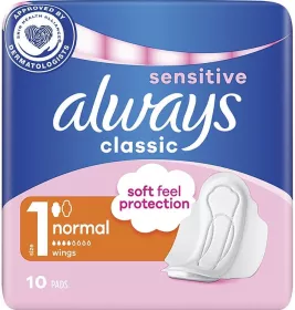 *Прокладки Always Classic Normal Single Sensitive №10