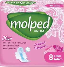*Прокладки Molped Ultra Long 5 крапель №8