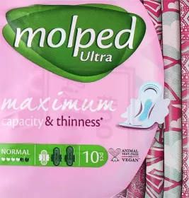 Прокладки Molped Ultra Normal 4 краплі №10