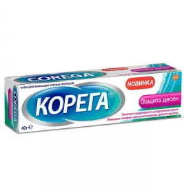 *Крем Corega для фиксации зубных протезов Защита десен 40 г