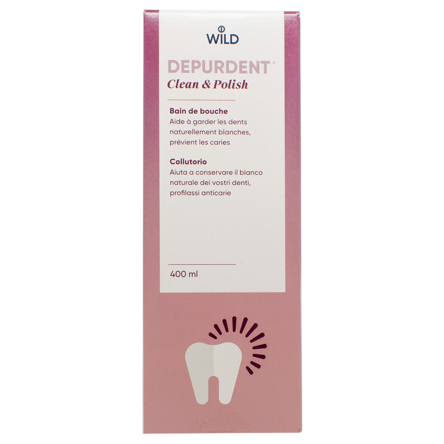 *Ополіскувач Dr. Wild Depurdent для ротової порожнини 400мл