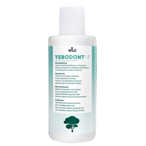*Ополаскиватель Dr.Wild Tebodont-F полости рта с маслом чайного дерева 1,5% с фторидом 400мл *Ополаскиватель Dr.Wild Tebodont-F полости рта с маслом чайного дерева 1,5% с фторидом 400мл