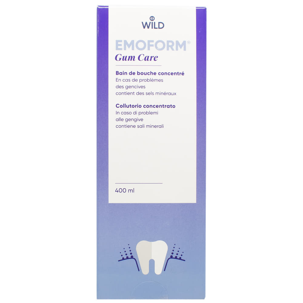 *Ополіскувач Dr.Wild Emoform Догляд за яснами для концентрат 400мл