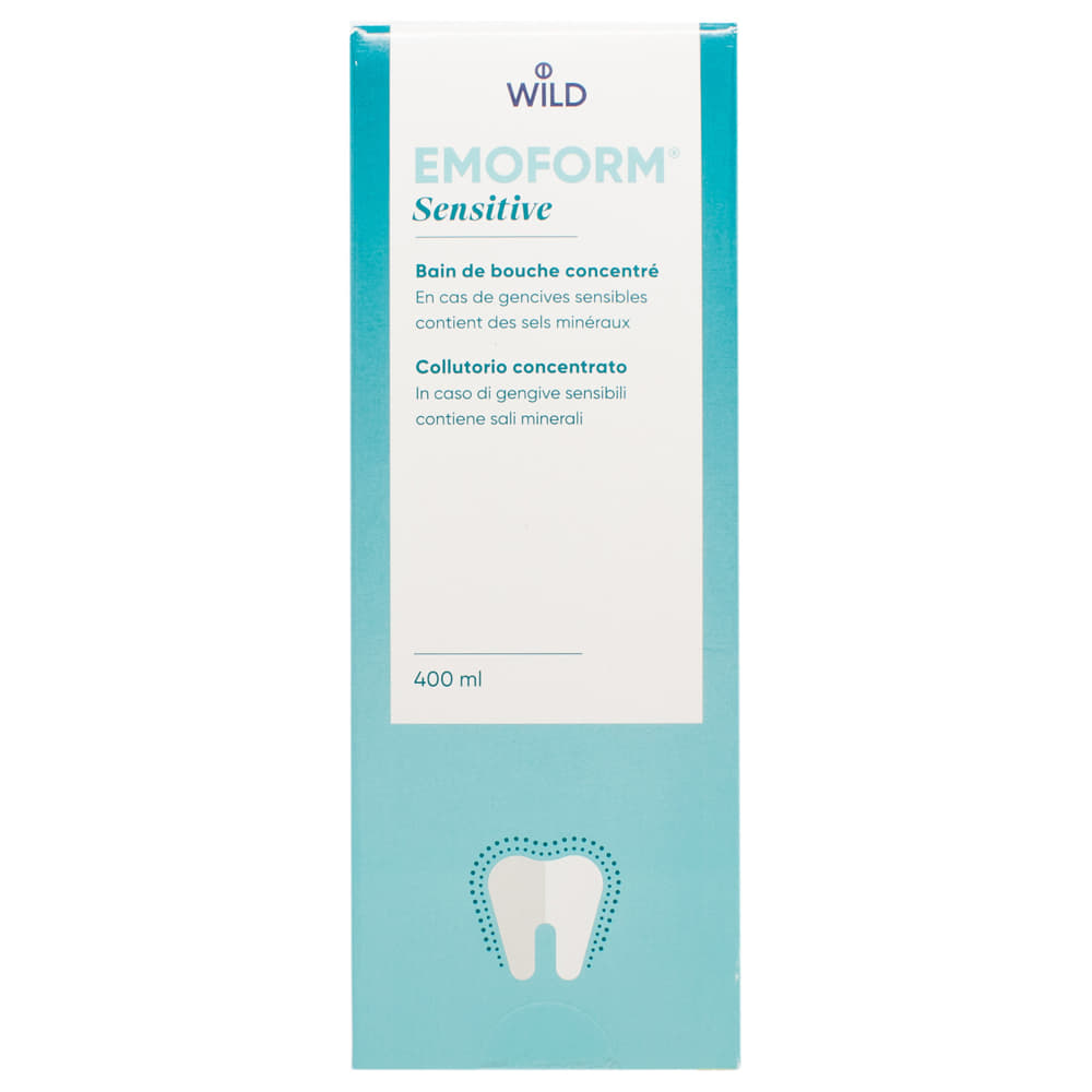 *Ополіскувач Dr.Wild Emoform Для чутливих зубів концентрат 400мл