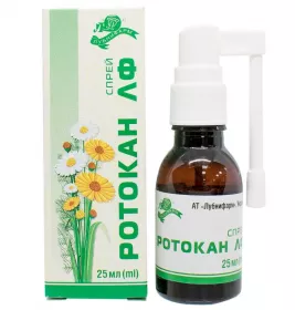 *Ротокан спрей флак. 25мл Лубнифарм