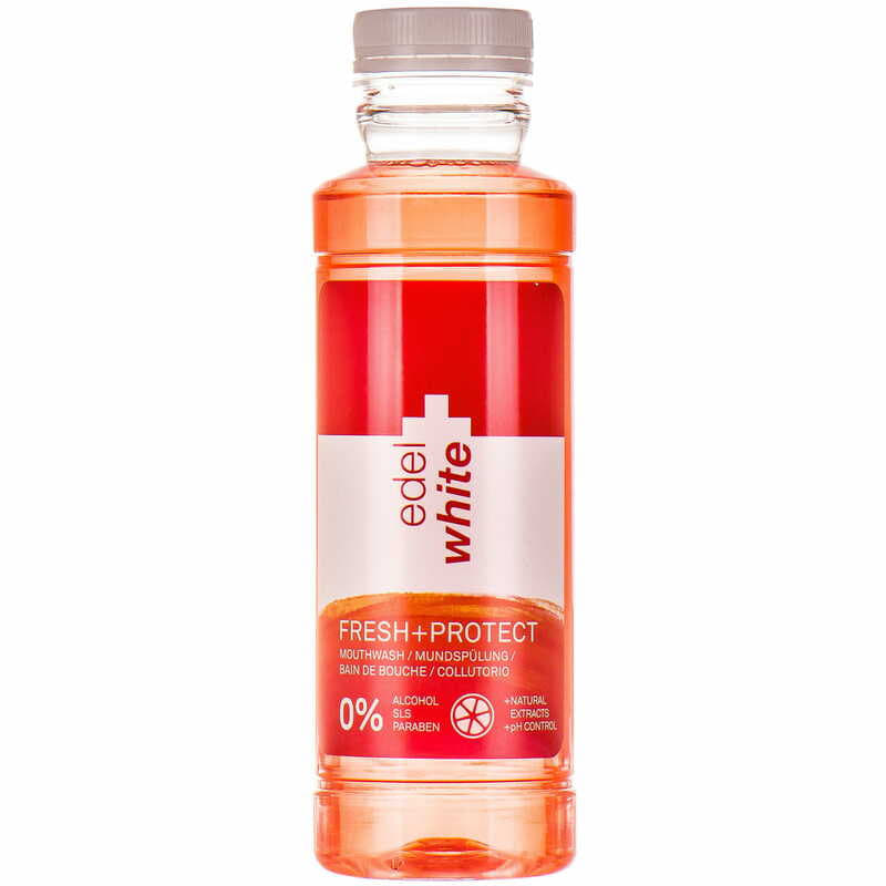 Ополіскувач Edel White ротової порожнини Свіжість + Захист 400мл
