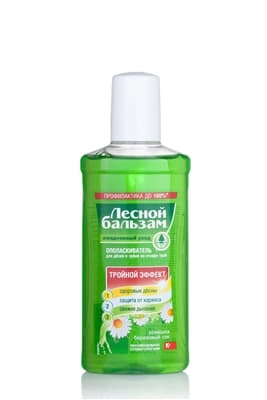 Ополіскувач Лісовий бальзам ротової порожнини  Ромашка-Березовий сік 250 мл