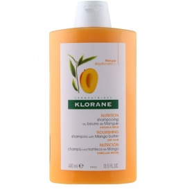 Шампунь Klorane поживний з олією манго для сухого/пошкодженого волосся 400 мл