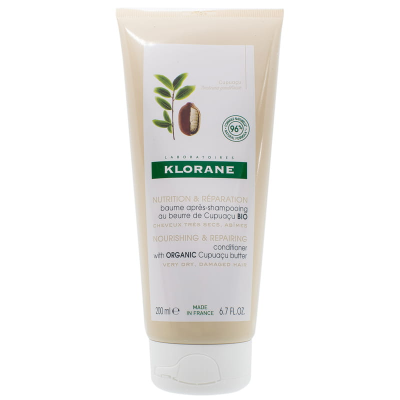 *Бальзам-ополіскувач Klorane з органічною олією купуасу 200мл