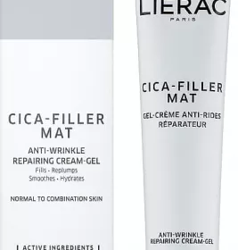 *Крем-гель Lierac Cica-Filler Mat восстанавливающий против морщин 40 мл