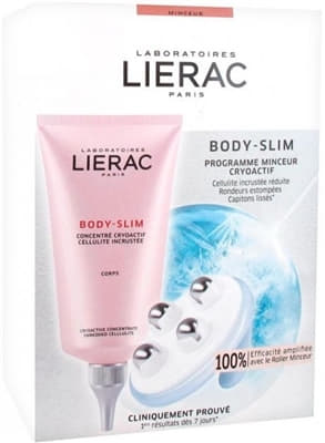 *Набір Lierac Body-Slim для схуднення (концентрат 150 мл и роліковий масажор)