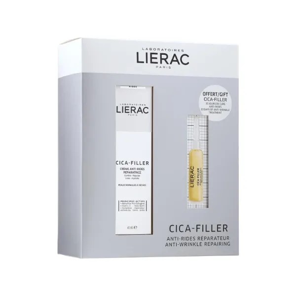 *Набор LIERAC Сика Филлер (Сика-Филлер крем 40мл + Сика-Филлер сыворотка 10мл) *Набор LIERAC Сика Филлер (Сика-Филлер крем 40мл + Сика-Филлер сыворотка 10мл)