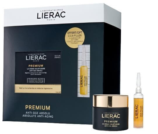 *Набір Lierac Преміум (Преміум крем 50мл + Сіка-Філлер сироватка 10мл)