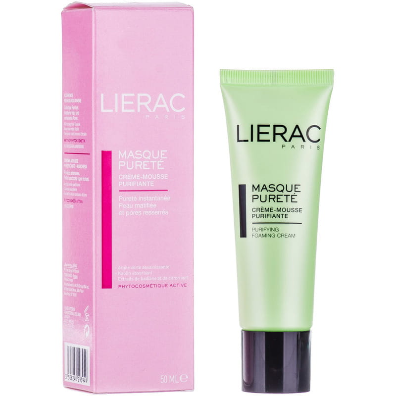 *Маска Lierac Пюрте для обличчя очищуюча 50 мл