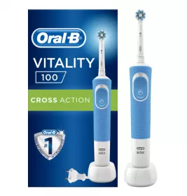 *Зубная щетка ORAL-B Vitality PRO CrossAction Blue электрическая