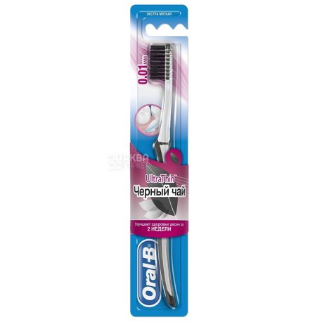 *Зубная щетка ORAL_B UltraThin Чорний чай Нежная забота о деснах *Зубная щетка ORAL_B UltraThin Чорний чай Нежная забота о деснах