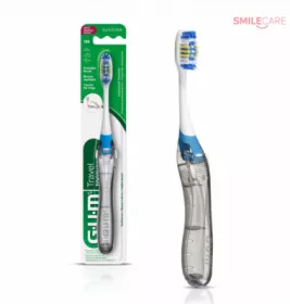 *Зубна щітка GUM Travel дорожня з антибактеріальним покриттям