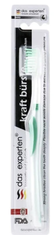 *Зубна щітка Das experten Kraft жорстка для відбілювання