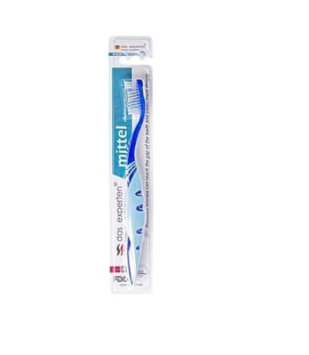 *Зубна щітка Das experten Mittel середня