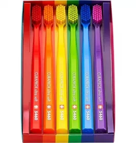 Зубна щітка Curaprox Набор ultrasoft d 0,10 мм 2 шт (CS5460/6 PINK)