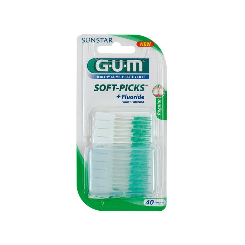 *Набор GUM 632M40 межзубных щеток с фторидом Soft Picks стандарт 40 шт *Набор GUM 632M40 межзубных щеток с фторидом Soft Picks стандарт 40 шт