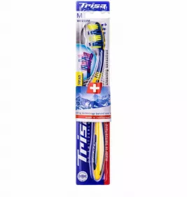 *Зубна щетка Trisa Flexible Head3 щетина средней жесткости